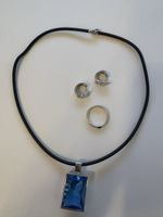 Silber Schmuck blau