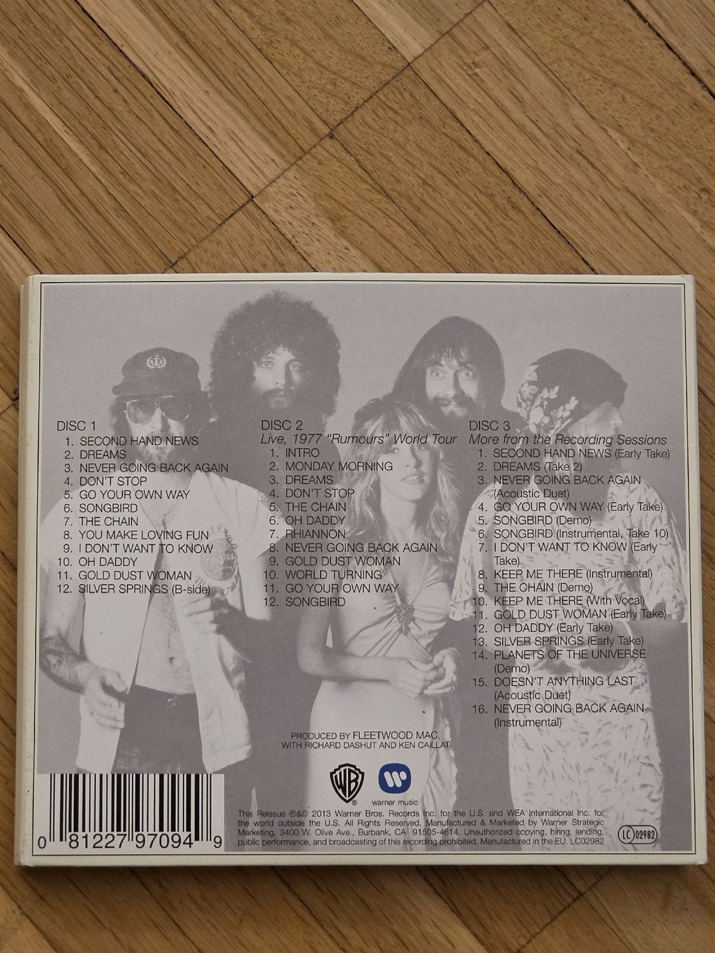 CD: 3-CD Set: Fleetwood Mac: Rumours – Usato da Aesch BL venduto da immon 1