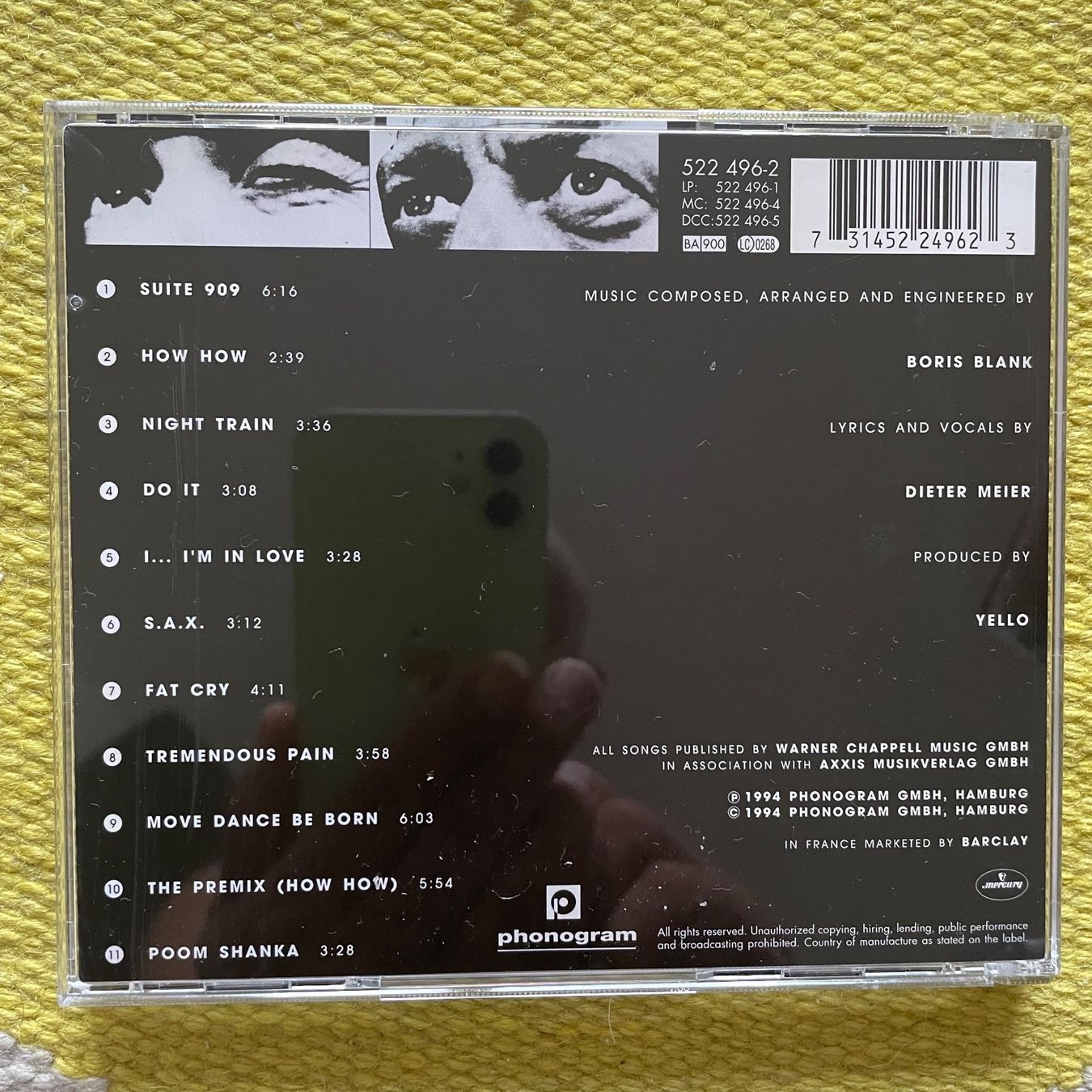 CD: YELLO-ZEBRA – Usato da Rorschacherberg venduto da CD-Roli 1