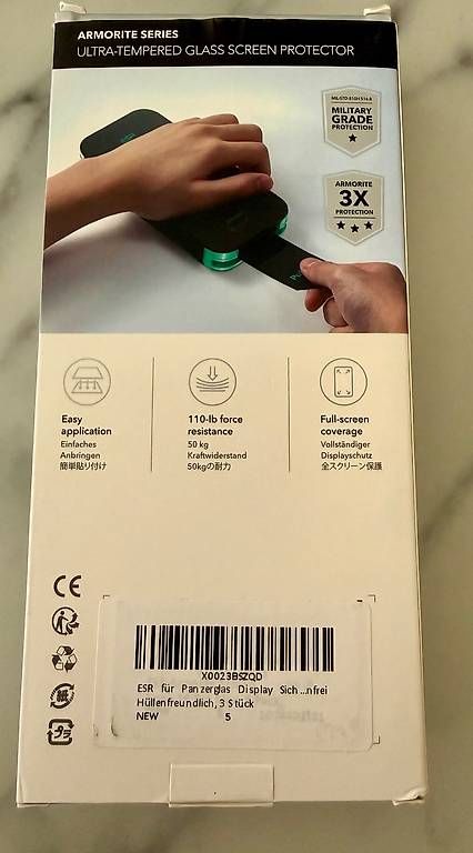Lackretusche & Schutzfolien: Panzerglas für Apple iPhone 16 Pro Max, Screen Protector – Neu und originalverpackt aus Dübendorf von sou_55nr 1
