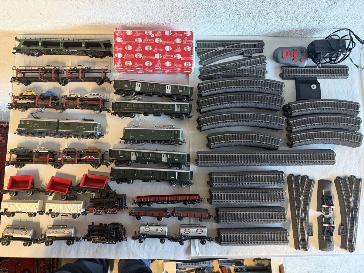 Hag Modellini di ferrovie: Modeleisenbahn – Usato da Niederurnen venduto da burg58