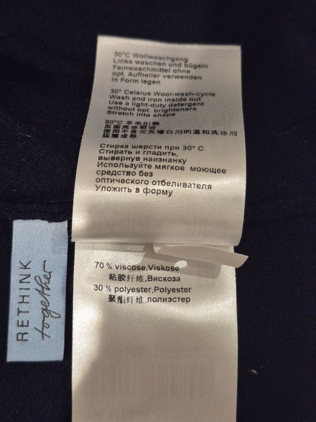 Marc Cain Pullover & Sweatshirts: Damen Pullover dunkelblau Gr. 5 =  42   MARC CAIN – Gebraucht aus Zürich von Roberto040 5