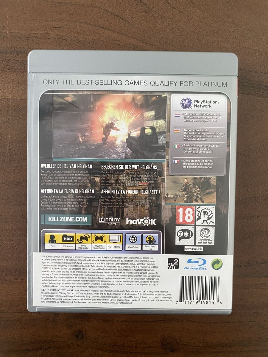 Sony Giochi: Killzone 2 für PS3 (Platinum) – Usato da Thunstetten venduto da Virus_33 2