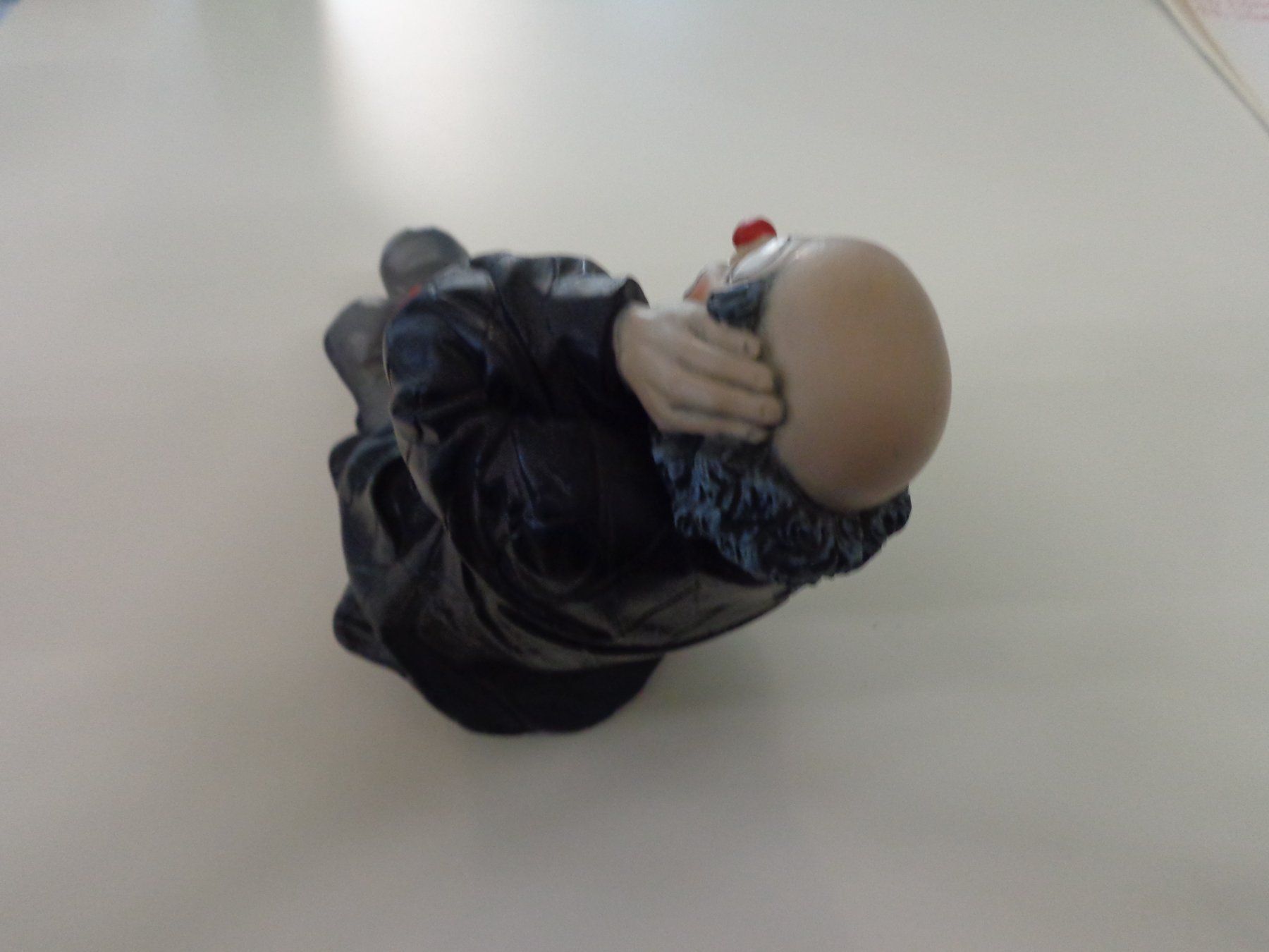 Statuette: Gilde Clown sitzend höre nix Hemd schwarz – Usato da Liestal venduto da Gecko16 4