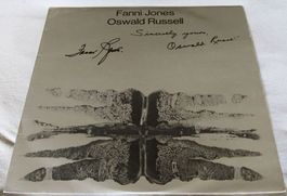 Fanni Jones & Oswald Russell Signed 1970 Rare Swiss Vinyl LP