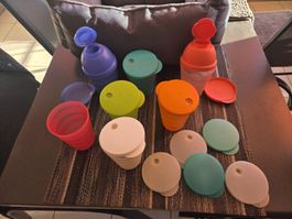 Tupperware Set Becher
