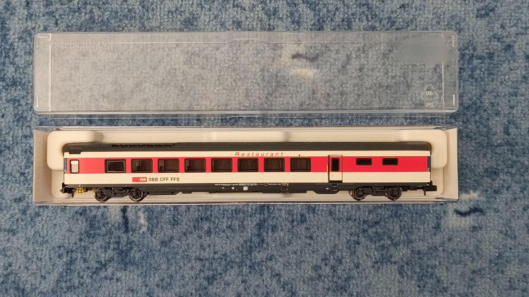 Fleischmann Modellini di ferrovie: Fleischmann Speisewagen SBB – Usato da Belp venduto da ndu_8r6d