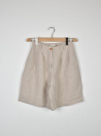 NÄZ Leinenshorts, Gr.36, beige, neuwertig