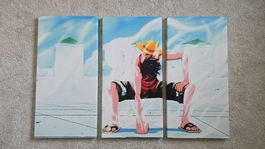 3 Teiliges One Piece Bild Leinwand 60 x 90
