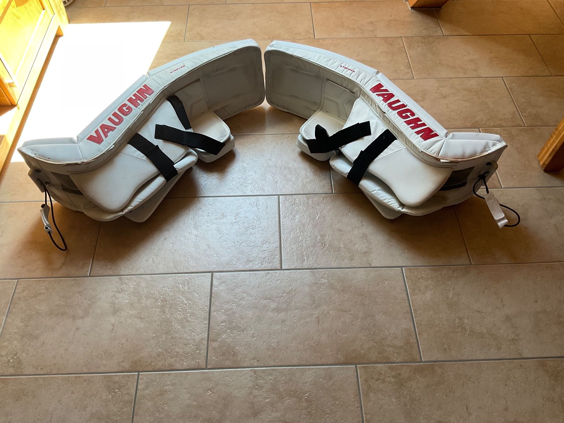 Protezioni & Imbottiture: Eishockey Goalie Beinschoner – Usato da Messen venduto da her_6hk6