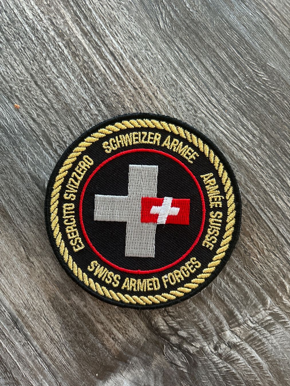 Schweizer Armee Toppe: Patch Logo Schweizer Armee – Nuovo (secondo la descrizione) da Hausen am Albis venduto da MACV62