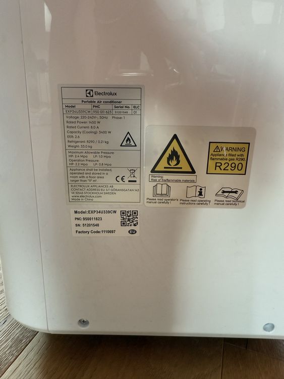 Electrolux Klimageräte: Klimaanlage - Electrolux Comfort 600 neu! 2 Jahre Garantie – Neu (gemäss Beschreibung) aus Winterthur von Destil9000 3