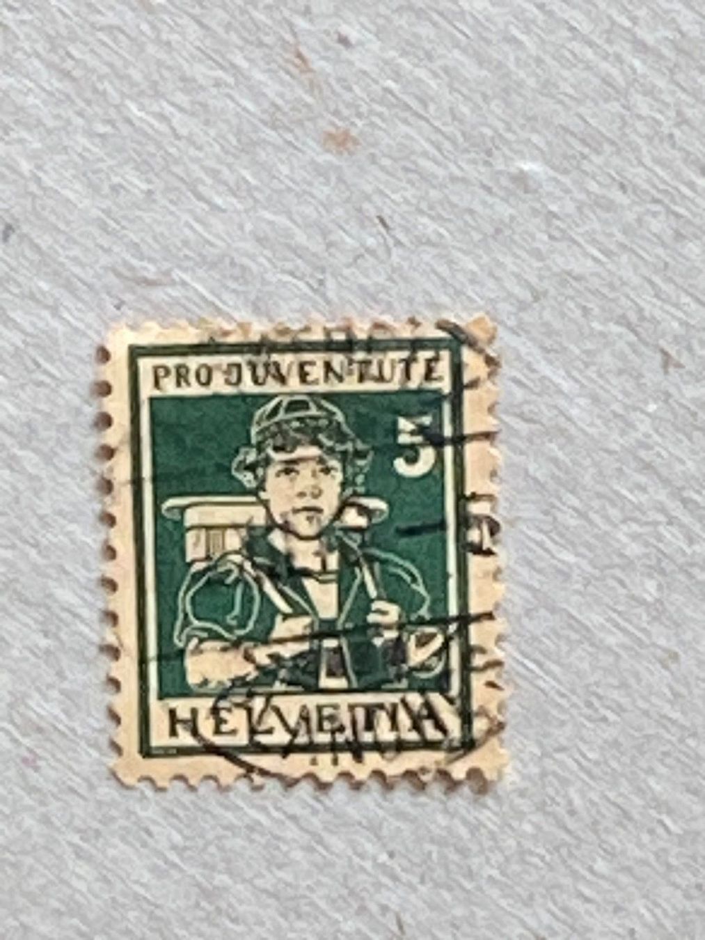 Alle Briefmarken: PJ5, Montreux Planches – Gebraucht aus Aarau von hilde47