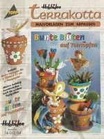 Malvorlage für Blumentöpfe