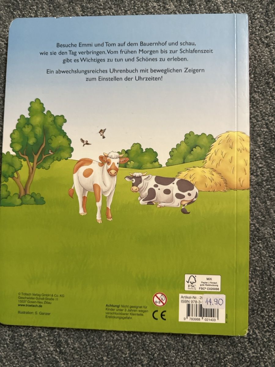 Libri: Uhrenbuch neu  – Nuovo e nell'imballaggio originale da Baltschieder venduto da YmroBe 2