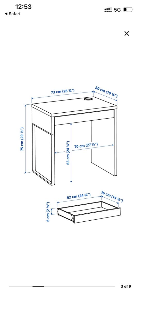 Scrivanie: Schreibtisch desk  – Nuovo e nell'imballaggio originale da Zollikon venduto da sar_k52s 3