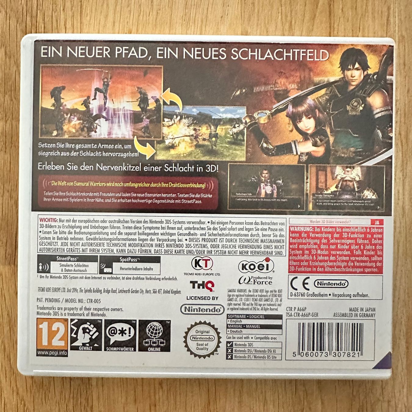 Nintendo Giochi: Chronicles Samurai Warriors für Nintendo 3DS – Usato da Kestenholz venduto da Mad18 1
