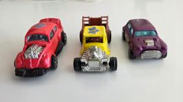 Kleine Spielzeugautos Corgi Junior + Corgi Rockets wohl 1:87