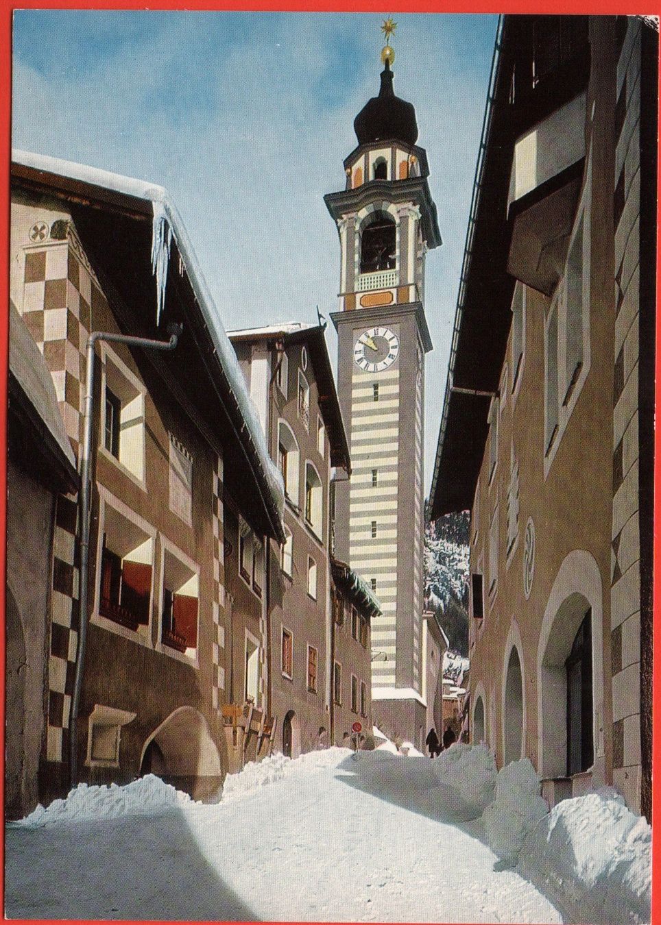 Cartoline postali: 2 Ansichtskarten SAMEDAN – Nuovo (secondo la descrizione) da Jona venduto da philajona