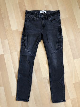 MANGO Jeans schwarz 34