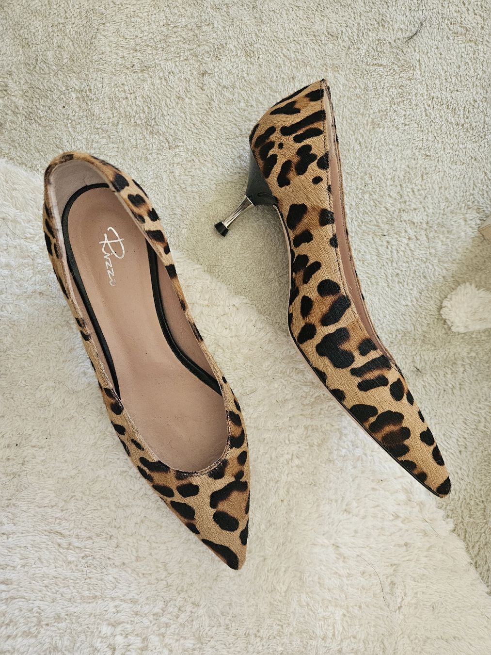 Scarpe da donna: Animal leopard Print Leather heels – Nuovo (secondo la descrizione) da Affoltern am Albis venduto da Katarinushka 1