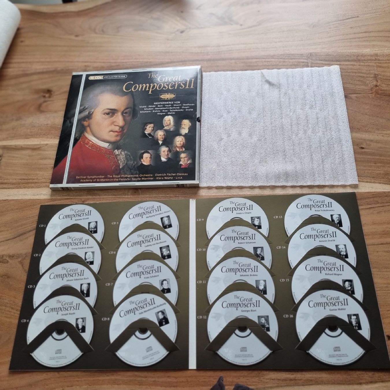 CD: 16 CD's Klassische Meisterwerke. – Nuovo (secondo la descrizione) da Zürich venduto da ret_7ppg 7