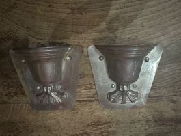 Ancien Moule chocolat  schokoladenform cloche 9cm