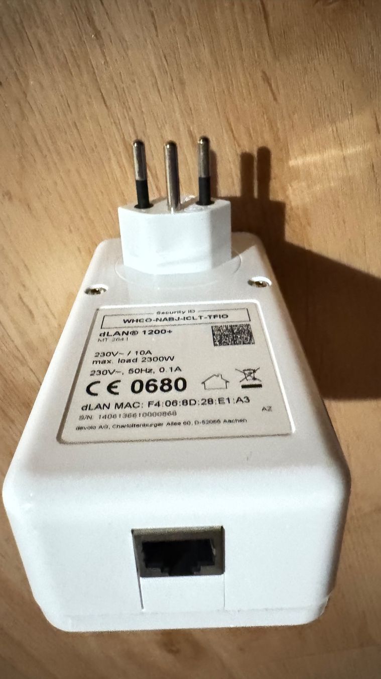 Devolo Unità & Adattatore: Powerline-Adapter Devolo dLAN 1200+ – Usato da Uerikon venduto da Jeanne04 3