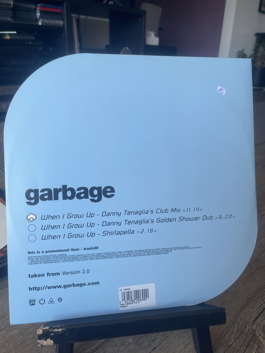 Dischi in vinile: Garbage / when I grow  – Nuovo (secondo la descrizione) da Dagmersellen venduto da stonefinger 1