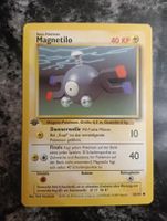 Pokémon Karte Magnetilo 1. Edition deutsch Basis Set