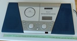 Boombox Music Center Radio Cassette Cd Roodstar 8595R