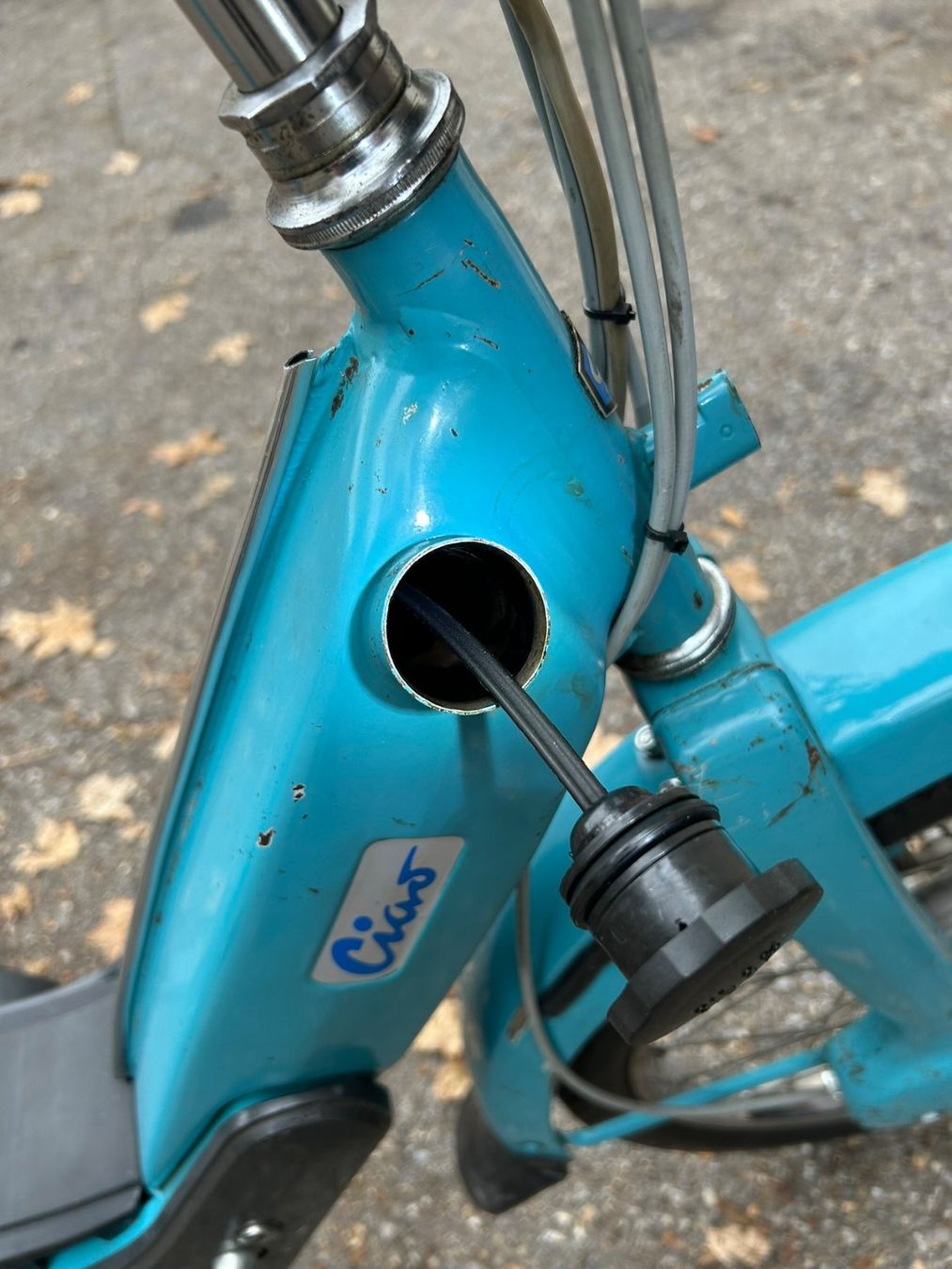 Piaggio Mofas: Piaggio Ciao SC Turchese 1971 Originalzustand ab CHF 1.- ! – Gebraucht aus Rudolfstetten von grapf 6