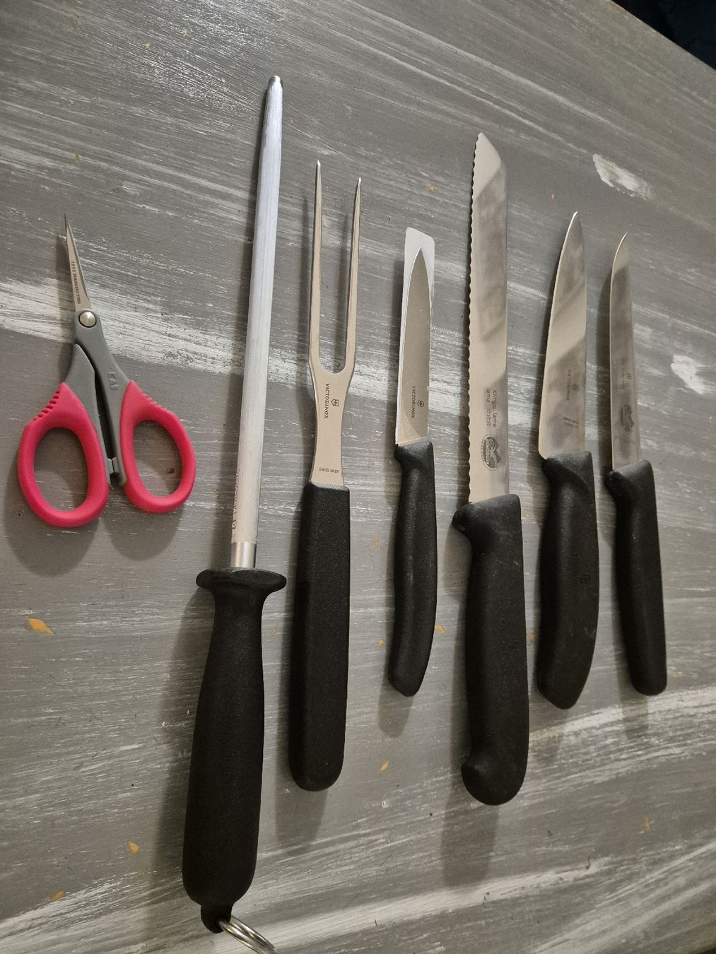 Victorinox Messer: Victorinox Messerset – Neu (gemäss Beschreibung) aus Fahrweid von Fischwasser6