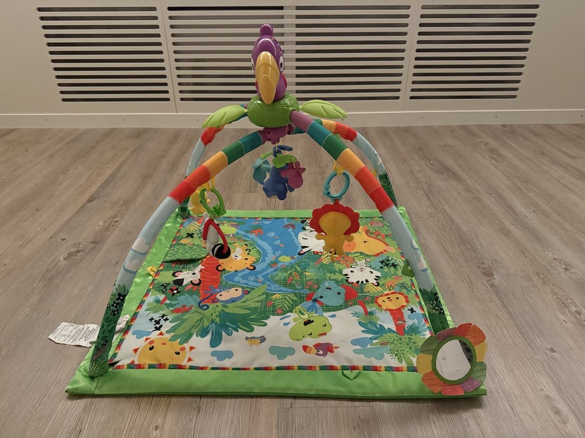 Fisher-Price Tappeto da gioco: Spieldecke Dschungel Spielbogen – Usato da Meggen venduto da Stevan2