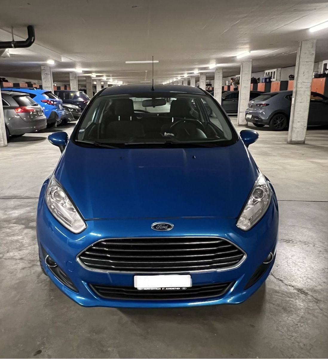 Ford Autos: Ford Fiesta, blau, 2013 – Gebraucht aus Herisau von Gugui09