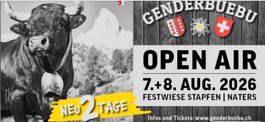 Genderbüebu Open Air 2026 Freitag(3 Tickets)