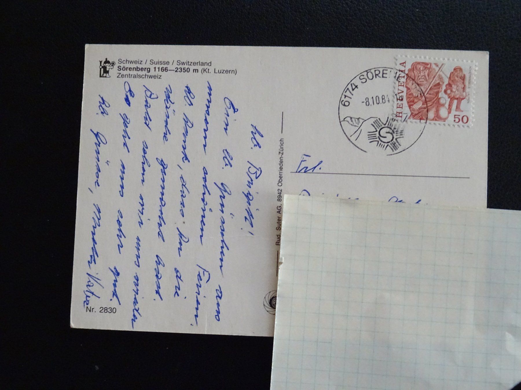 Cartoline postali: Postkarte Sörenberg – Usato da Rothrist venduto da heinrich1966 1