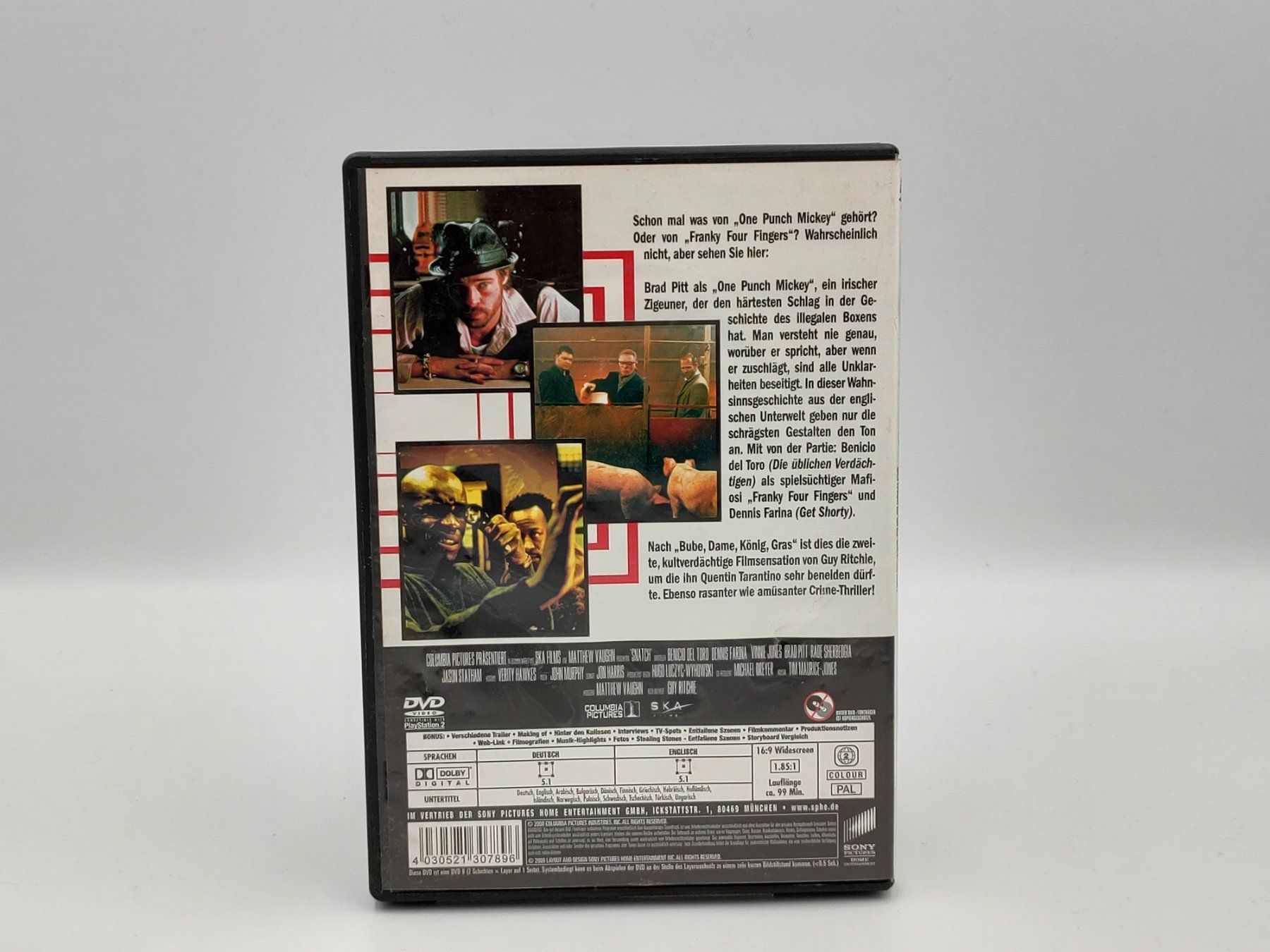 Alle DVDs: SNATCH - SCHWEINE UND DIAMANTEN - Versand A-Post CHF 2.50! – Gebraucht aus Siblingen von goodprice24 1