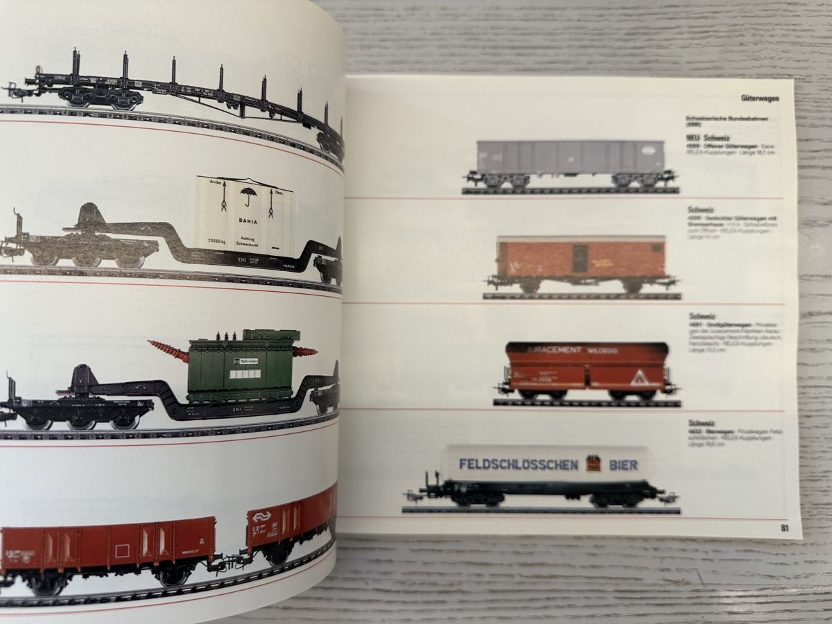 Märklin Modellini di ferrovie: Märklin Katalog 1986/87 D – Usato da Lupsingen venduto da New-Haven 2