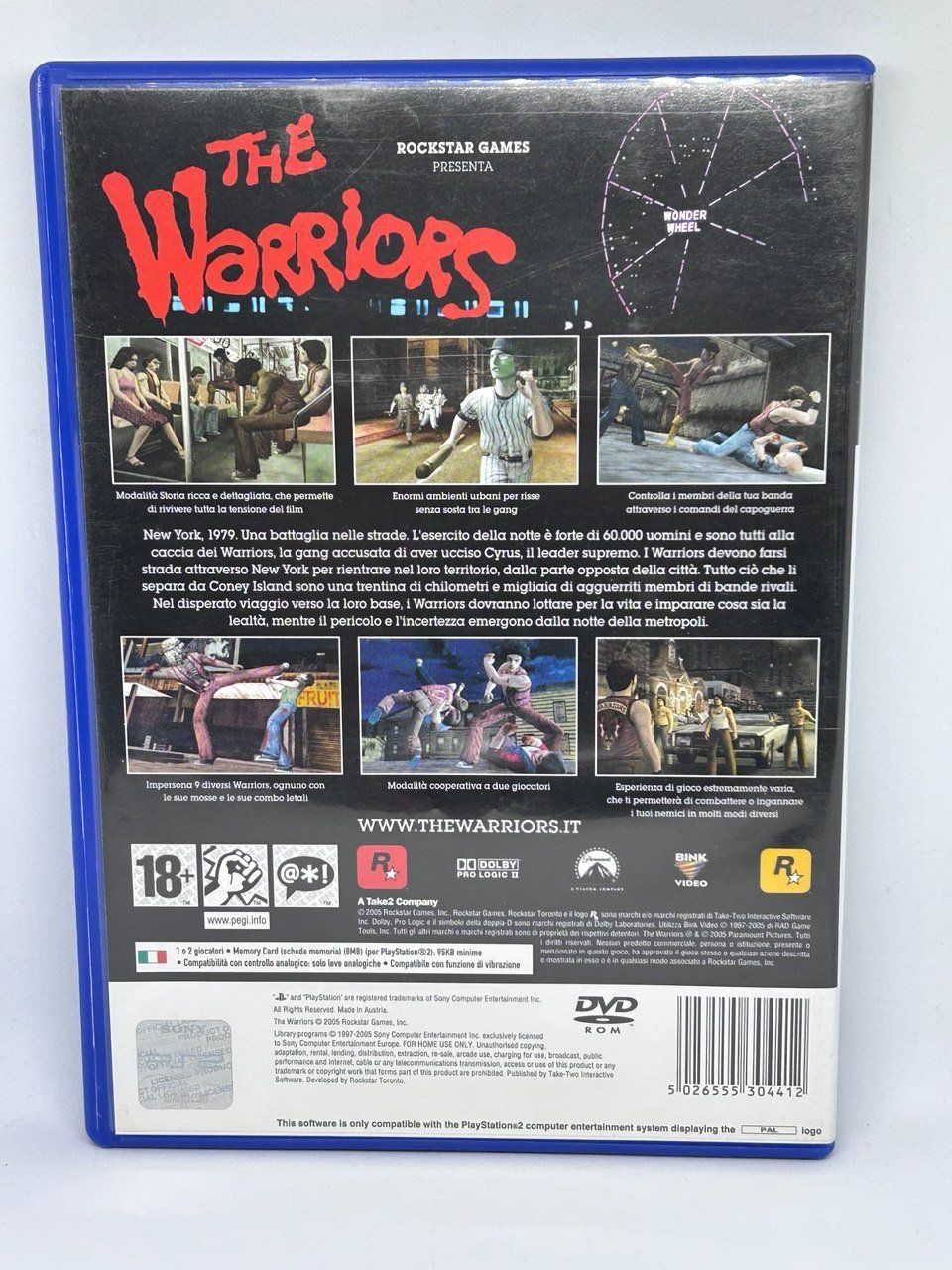 Sony Spiele: The Warriors per PlayStation 2 – Gebraucht aus Giubiasco von LorisVale 1