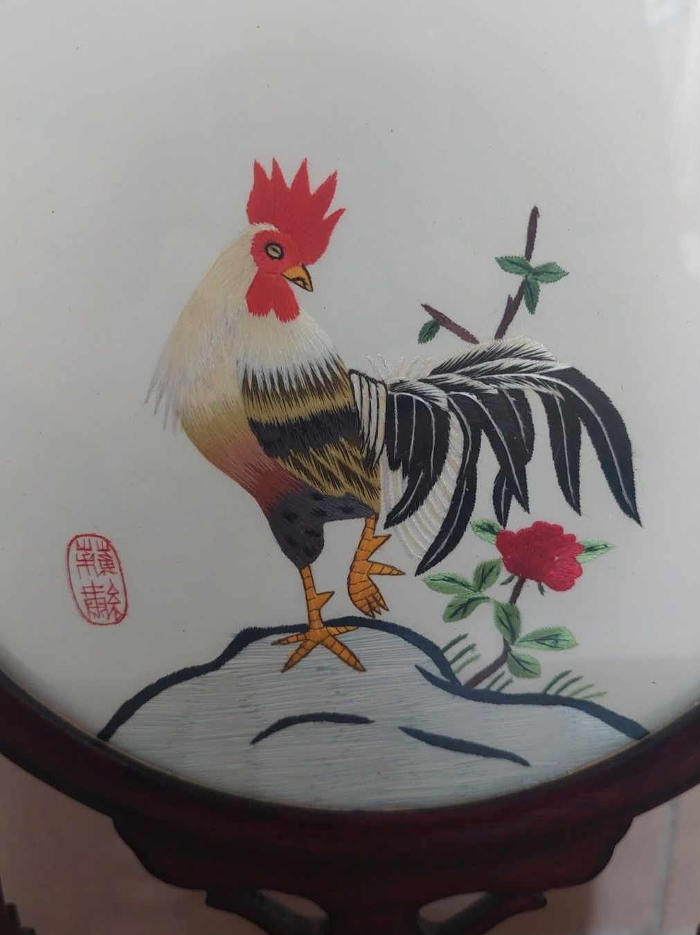 Poster & Bilder: Chinesische Seidenstickerei – Gebraucht aus Erlinsbach von pfunky 1