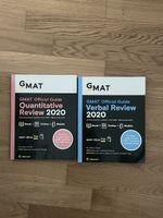 GMAT Official Guide 2020 Quantitative Verbal Set 2 Bände
