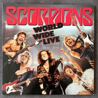 SCORPIONS „World Wide Live“ ORG 1985 1st Press 2LP VINYL