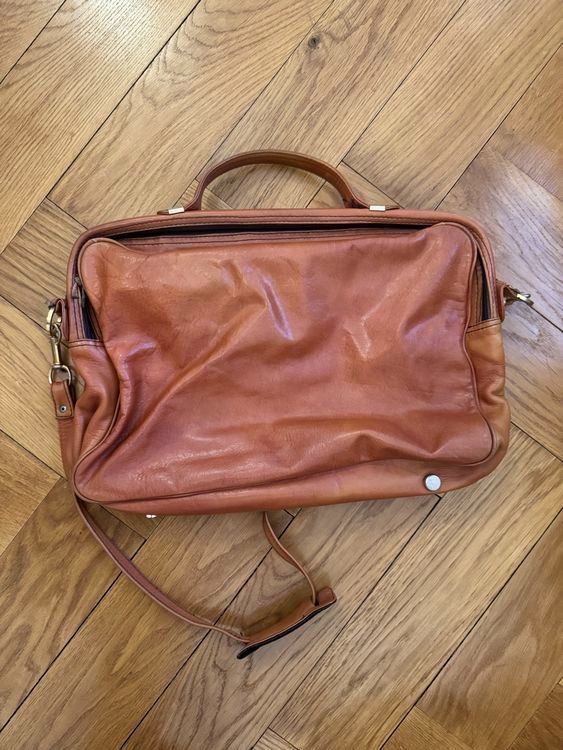 Valigie & Borse: Briefcase Aktentasche Messeger Bag Echtleder – Usato da Cheseaux-Noréaz venduto da etiberli 1