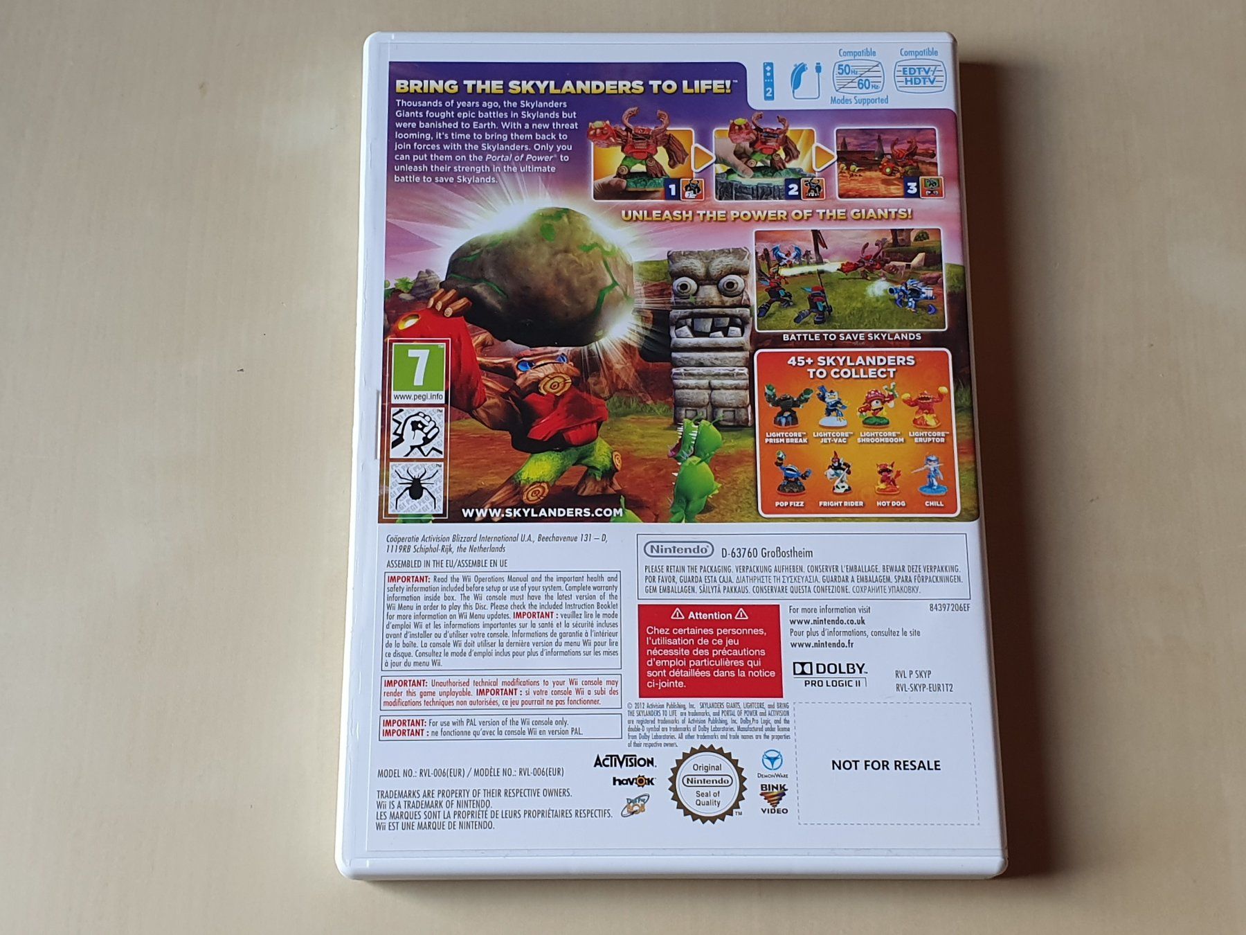 Nintendo Spiele: Skylanders Giants – Neu (gemäss Beschreibung) aus Stansstad von collectorsshop 1