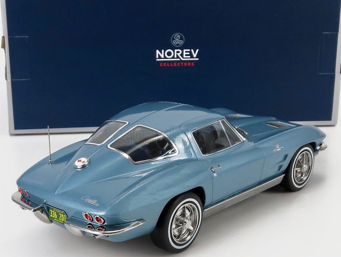 Chevrolet Modellini d'auto: CHEVROLET CORVETTE STING RAY 1963 SPLIT WINDOW – Nuovo e nell'imballaggio originale da Erlenbach im Simmental venduto da Model_box 2