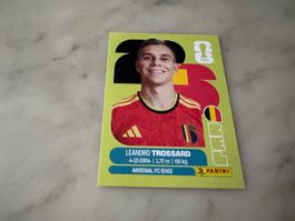 Panini FIFA WM 2026 Sticker Leandro Trossard Belgien BEL 18