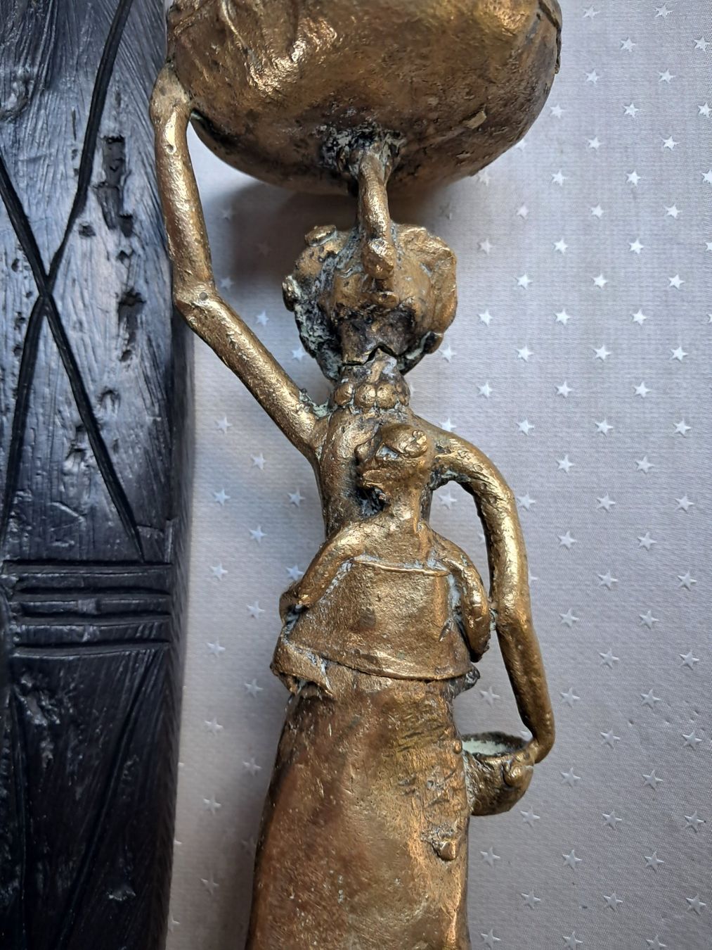 Statuette: Statuette africaine – Usato da moutier venduto da Dupont50 3
