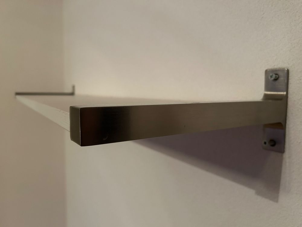 Wandregal mit Halterungen von IKEA EKBY Bjärnum Kaufen auf Ricardo