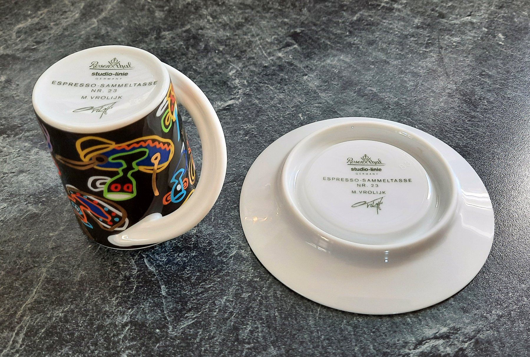 Rosenthal Tassen: Rosenthal studio-line Espresso Sammeltasse Nr. 23 – Gebraucht aus Märstetten von msl_p7h7 4